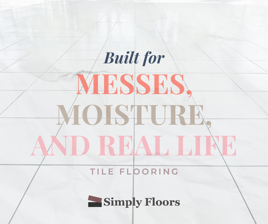 Tile Flooring Installation in Okotoks, Calgary & the Foothills: Built for Messes, Moisture, and Real Life